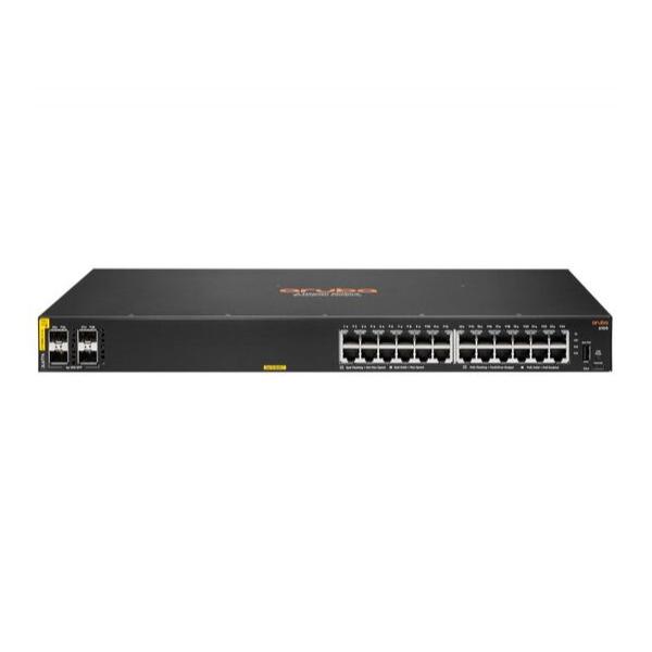 Коммутатор Aruba 6100 24G Class4 PoE 4SFP+ 370 Вт JL677A