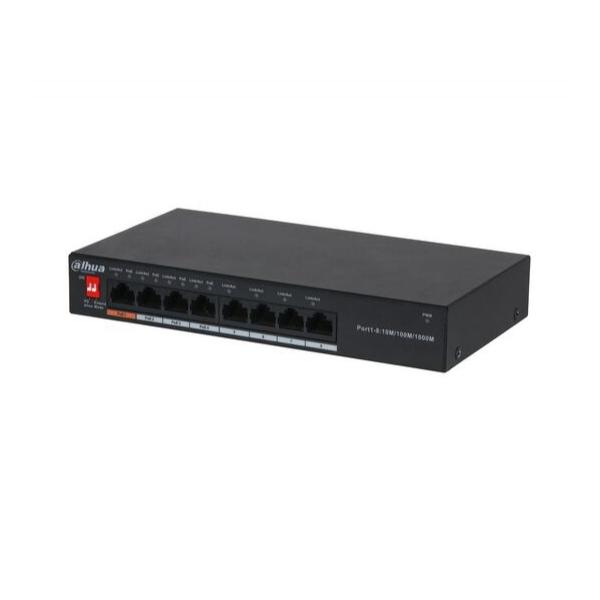 Dahua DH-PFS3008-8GT-60 8-портовой гигабитный Ethernet-коммутатор PoE с 4-портовым PoE