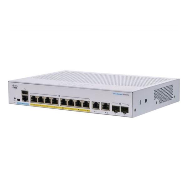 Коммутатор (свитч) Cisco CBS250-8FP-E-2G-EU