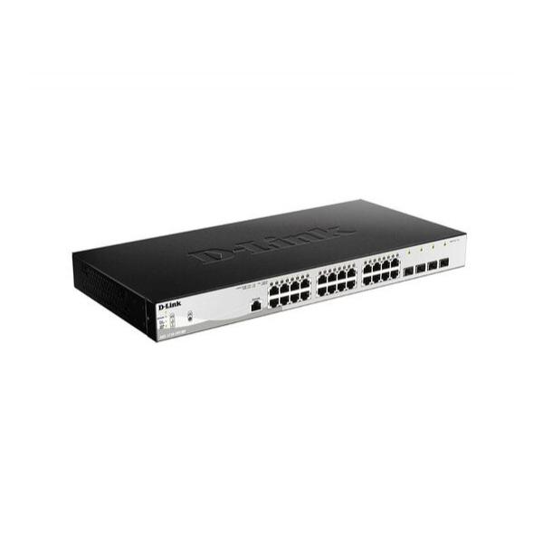 Коммутатор D-Link DGS-1210-28P/ME 24-PoE Управляемый 28-ports, DGS-1210-28P/ME/B1A