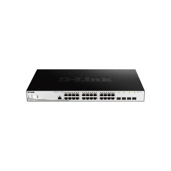 Коммутатор D-Link DGS-1210-28MP/ME 24-PoE Управляемый 28-ports, DGS-1210-28MP/ME/B1A