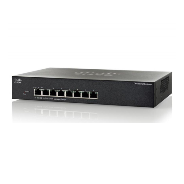 Коммутатор Cisco SRW208 Управляемый 8-ports, SRW208-K9-G5