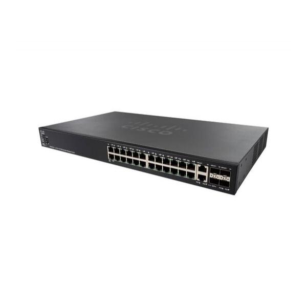 Коммутатор Cisco SF350-24 Управляемый 28-ports, SF350-24-K9-EU