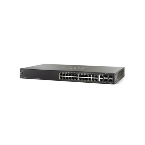 Коммутатор Cisco SF500-24 Управляемый 28-ports, SF500-24-K9-G5