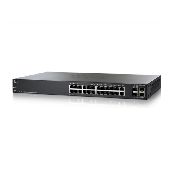 Коммутатор Cisco SLM2024PT 12-PoE Smart 26-ports, SLM2024PT-EU