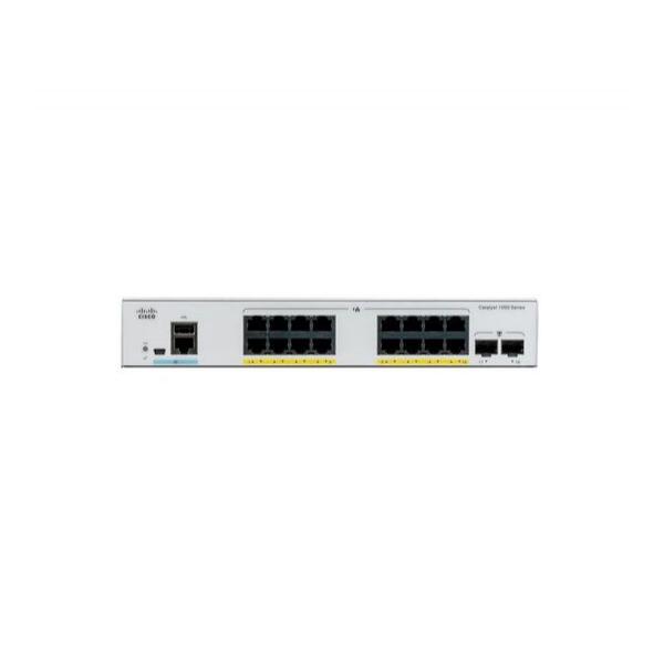 Коммутатор Cisco C1000-16T-2G Управляемый 18-ports, C1000-16T-2G-L