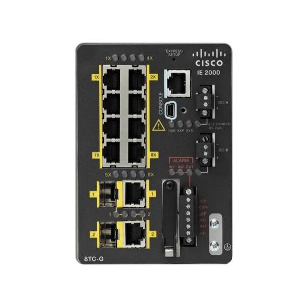 Коммутатор Cisco IE-2000-8TC-G Управляемый 10-ports, IE-2000-8TC-G-B