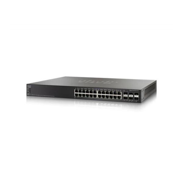 Коммутатор Cisco SG500X-24P 24-PoE Управляемый 28-ports, SG500X-24P-K9-G5