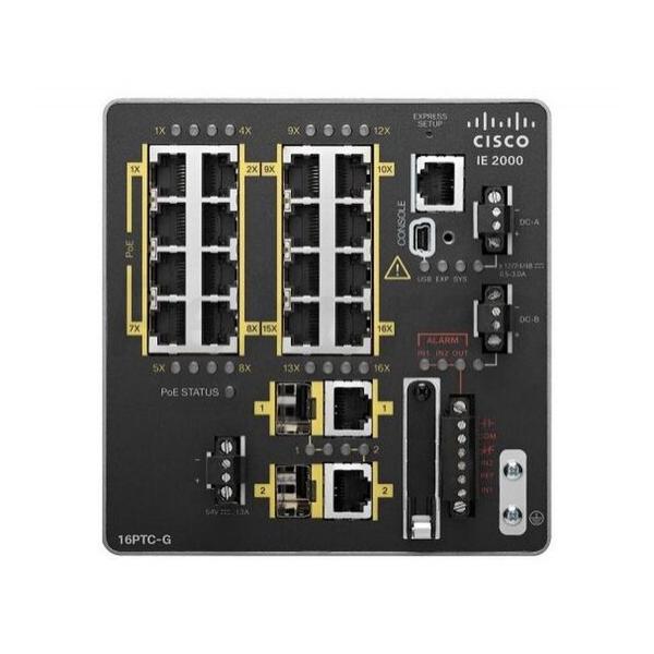 Коммутатор Cisco IE-2000-16TC-G Управляемый 20-ports, IE-2000-16TC-G-E