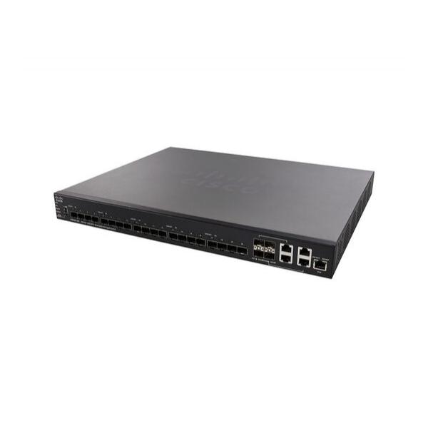 Коммутатор Cisco SX550X-24F Управляемый 24-ports, SX550X-24F-K9-EU