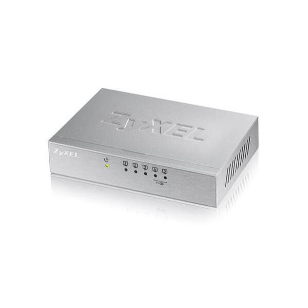 Коммутатор ZyXEL ES-105A v3 Неуправляемый 5-ports, ES-105AV3-EU0101F