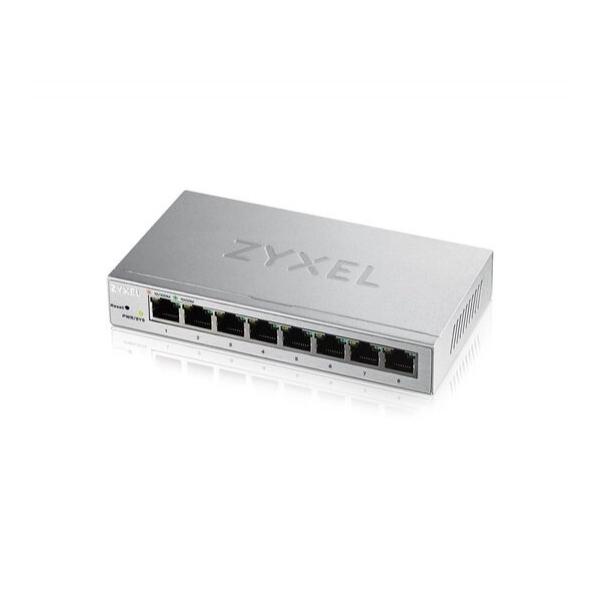 Коммутатор ZyXEL GS1200-8 Web 8-ports, GS1200-8-EU0101F