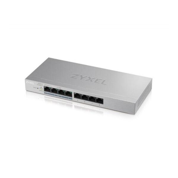 Коммутатор ZyXEL GS1200-8HP V2 4-PoE Web 8-ports, GS1200-8HPV2-EU0101F