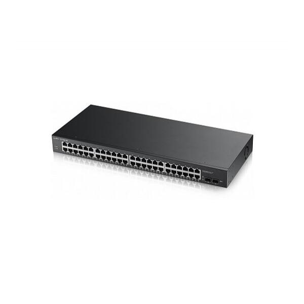 Коммутатор ZyXEL GS1900-48 Smart 50-ports, GS1900-48-EU0101F