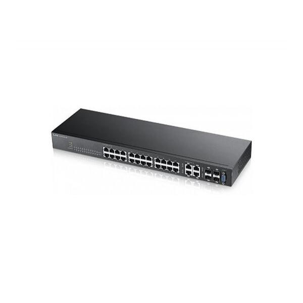 Коммутатор ZyXEL GS2210-24 Управляемый 28-ports, GS2210-24-EU0101F