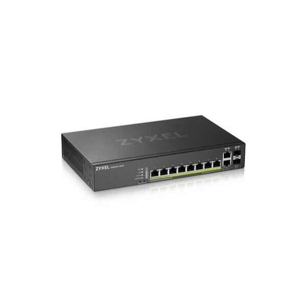 Коммутатор ZyXEL NebulaFlex Pro GS2220-10HP 8-PoE Управляемый 10-ports, GS2220-10HP-EU0101F