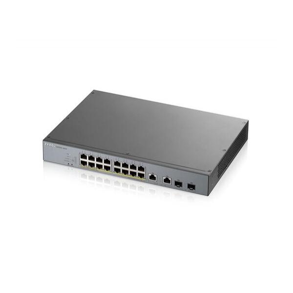 Коммутатор ZyXEL GS1350-18HP 16-PoE Smart 18-ports, GS1350-18HP-EU0101F