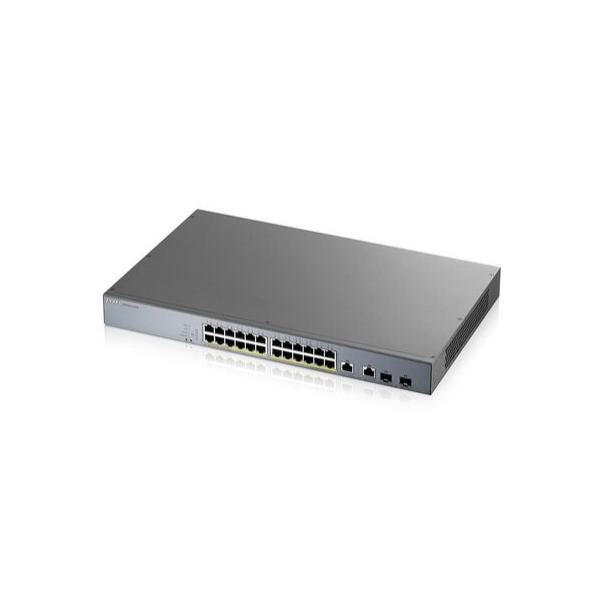 Коммутатор ZyXEL GS1350-26HP 24-PoE Smart 26-ports, GS1350-26HP-EU0101F