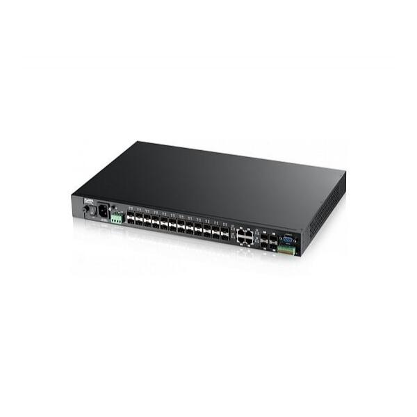 Коммутатор ZyXEL MGS3520-28F Управляемый 28-ports, MGS3520-28F-EU01V1F