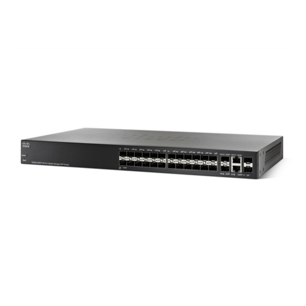 Коммутатор Cisco SG300-28SFP Управляемый 28-ports, SG300-28SFP-K9-EU