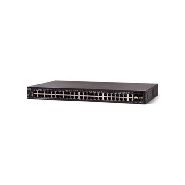 Коммутатор Cisco SG350X-48 Управляемый 52-ports, SG350X-48-K9-EU