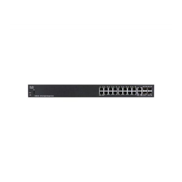 Коммутатор Cisco SG350-20 Управляемый 20-ports, SG350-20-K9-EU