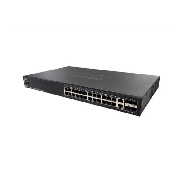 Коммутатор Cisco SF550X-24 Управляемый 28-ports, SF550X-24-K9-EU