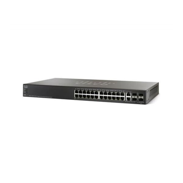 Коммутатор Cisco SG500-28MPP 24-PoE Управляемый 28-ports, SG500-28MPP-K9-G5