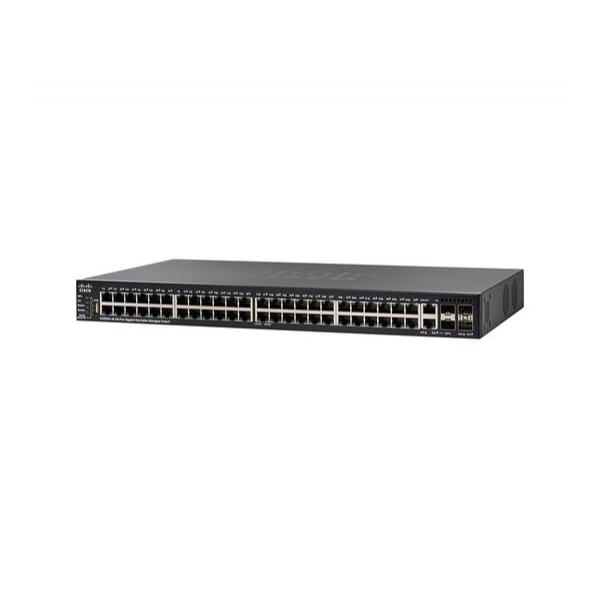 Коммутатор Cisco SG550X-48MP 48-PoE Управляемый 52-ports, SG550X-48MP-K9-EU