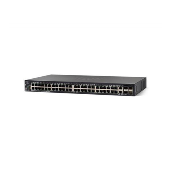 Коммутатор Cisco SG550X-48P 48-PoE Управляемый 52-ports, SG550X-48P-K9-EU