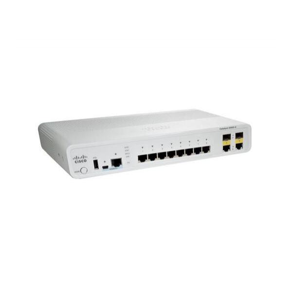 Коммутатор Cisco WS-C2960C-8TC-L Управляемый 10-ports, WS-C2960C-8TC-L