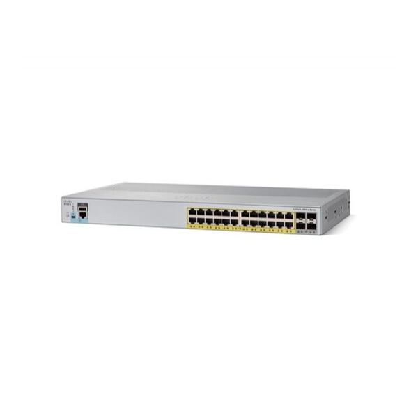 Коммутатор Cisco C2960L-24PS-LL 24-PoE Управляемый 28-ports, WS-C2960L-24PS-LL