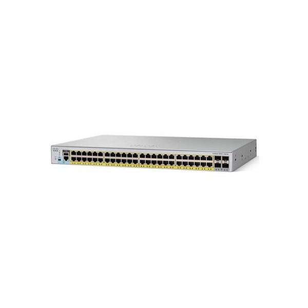 Коммутатор Cisco C2960L-48PQ-LL 48-PoE Управляемый 52-ports, WS-C2960L-48PQ-LL