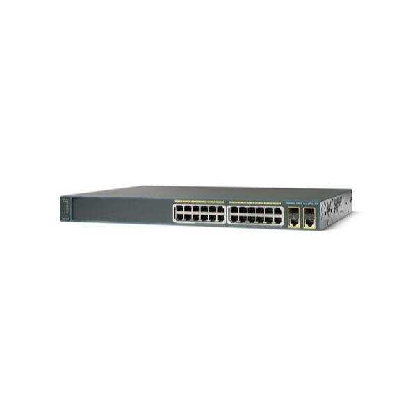 Коммутатор Cisco WS-C2960R+24PC-L 24-PoE Управляемый 26-ports, WS-C2960R+24PC-L