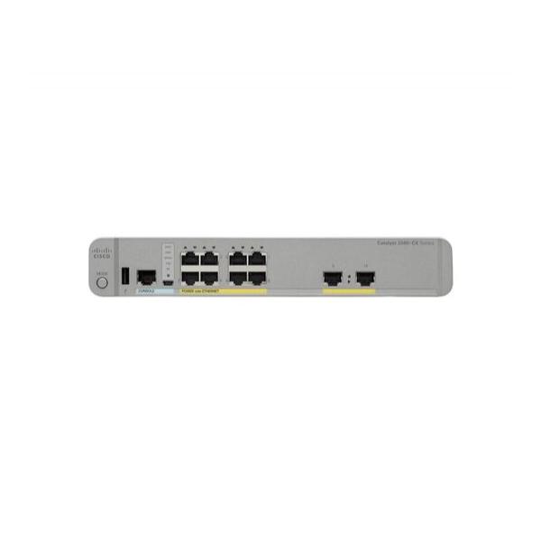 Коммутатор Cisco C3560CX-8PT 8-PoE Управляемый 10-ports, WS-C3560CX-8PT-S