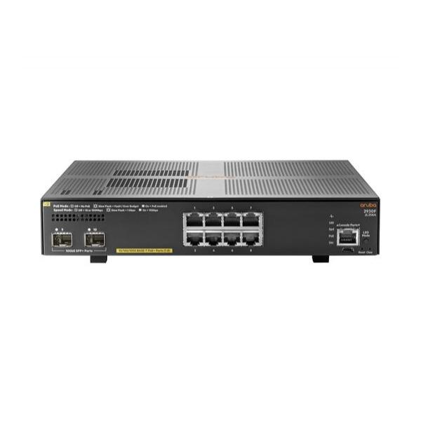 Коммутатор Aruba 2930F 8G PoE+ 2SFP+ Switch JL258A