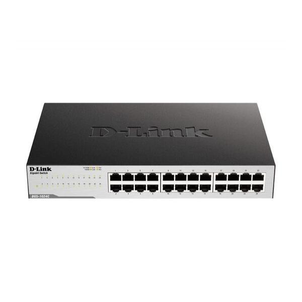 D-Link DGS-1024C неуправляемый коммутатор с 24 портами 10/100/1000Base-T