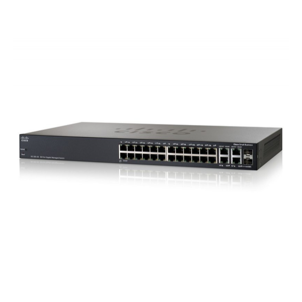 Коммутатор Cisco SRW2024 Управляемый 28-ports, SRW2024-K9-EU