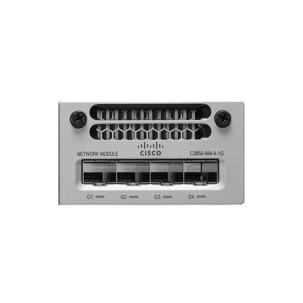 Сетевой модуль Cisco для Catalyst 3850 4x1G-SFP, C3850-NM-4-1G=