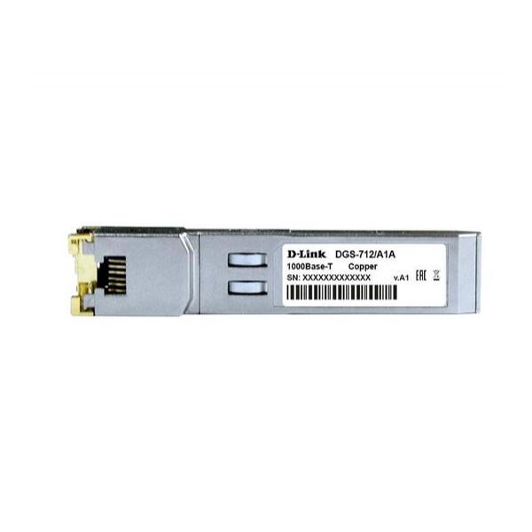 SFP-трансивер D-Link DGS-712/A1A с 1 портом 1000Base-T (до 100 м)