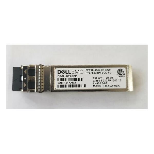 Трансивер (оптический модуль SFP) DELL W4GPP 25gbe SFP28 Sr 850nm 100m Mmf Duplex Lc Pluggable