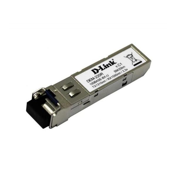 Трансивер D-Link SFP 100Base-BX-U Одномодовый, DEM-220R