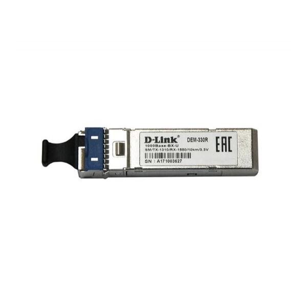 Трансивер D-Link SFP 1000Base-BX-U Одномодовый, DEM-330R/DD