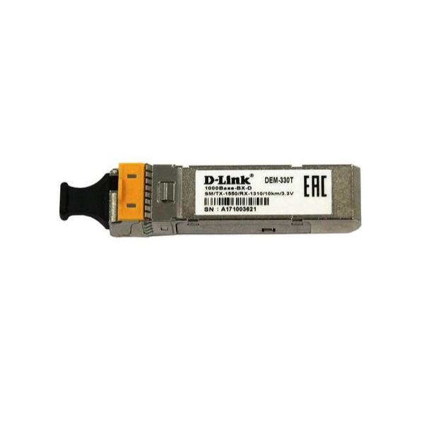 Трансивер D-Link SFP 1000Base-BX-D Одномодовый, DEM-330T/DD