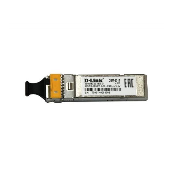 Трансивер D-Link SFP 1000Base-BX-D Одномодовый, DEM-331T/20KM