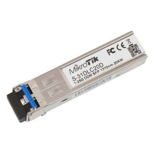 Трансивер Mikrotik SFP Одномодовый, S-31DLC20D