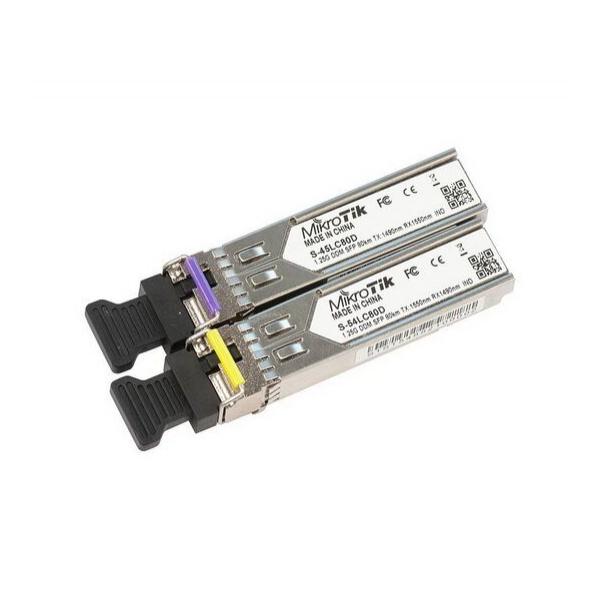 Трансивер Mikrotik SFP Одномодовый (2шт), S-4554LC80D