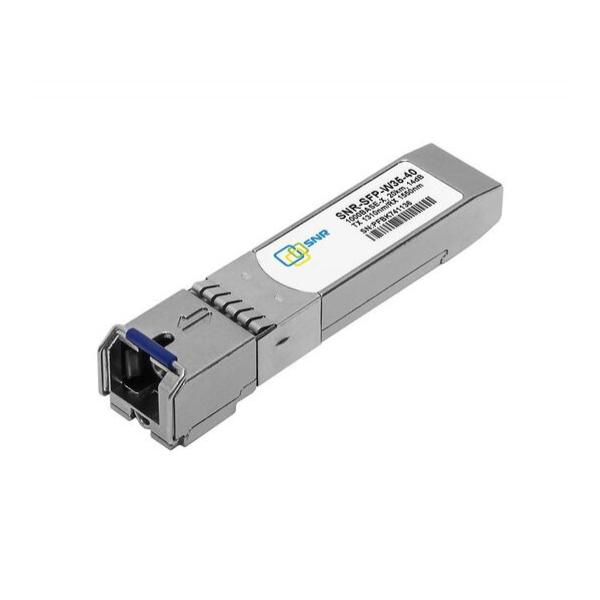 Трансивер SNR SFP 1000Base-BX Одномодовый, SNR-SFP-W35-40