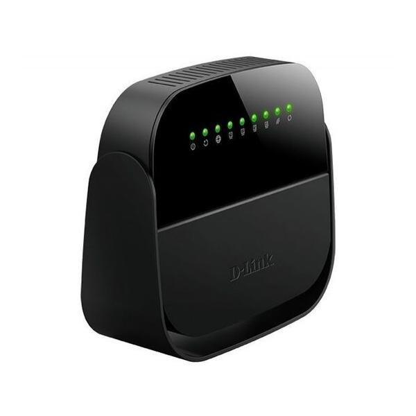 Роутер беспроводной D-Link DSL-2640U/R1A ADSL2+ черный