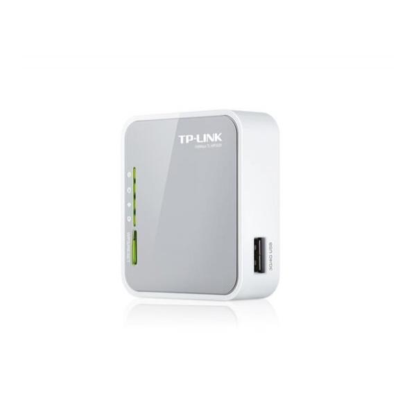 Беспроводной маршрутизатор TP-Link TL-MR3020 2.4 ГГц 150 Мб/с, WWAN 100 Мб/с, TL-MR3020